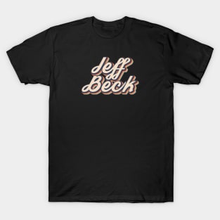 Jeff Beck Retro Style T-Shirt